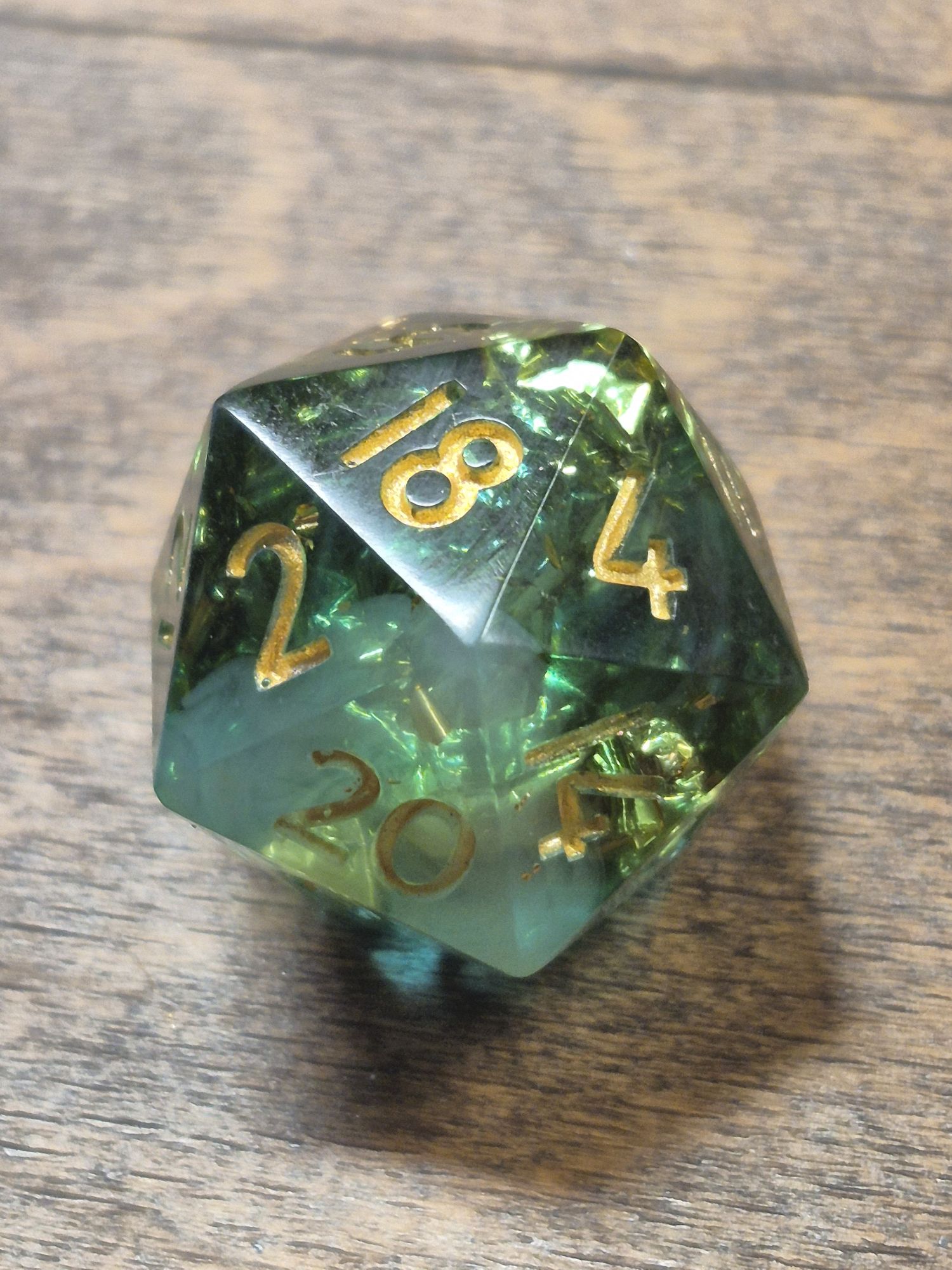 Siren's Tear Chonk dice set, image 1 of 3